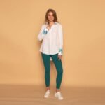 HEFNER  OCEAN LEGGINGS AQUA