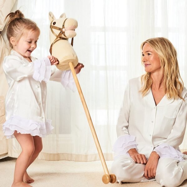 GIRLS JIMJAM PJS WHITE