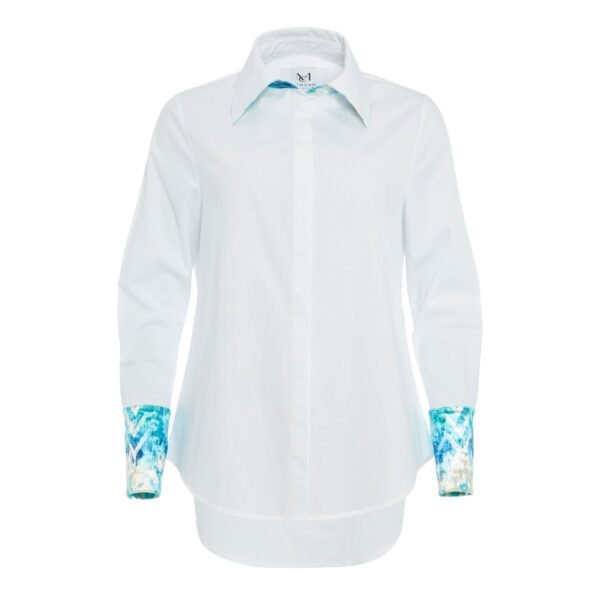 HEFNER OCEAN SHIRT AQUA