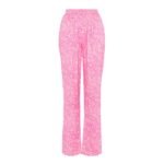 HEFNER RIVIERA STRAIGHT TROUSERS PINK